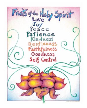 Fruits of The Holy Spirit Poster 16 x 20